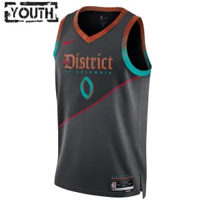 Nike Dječji Dres Washington Wizards Bilal Coulibaly City Edition 2023/24 Swingman Crna