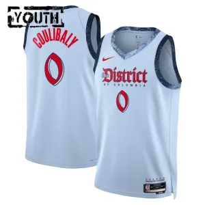 Nike Dječji Dres Washington Wizards Bilal Coulibaly City Edition 2024/25 Swingman Plava
