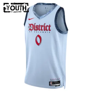 Nike Dječji Dres Washington Wizards Bilal Coulibaly City Edition 2024/25 Swingman Plava
