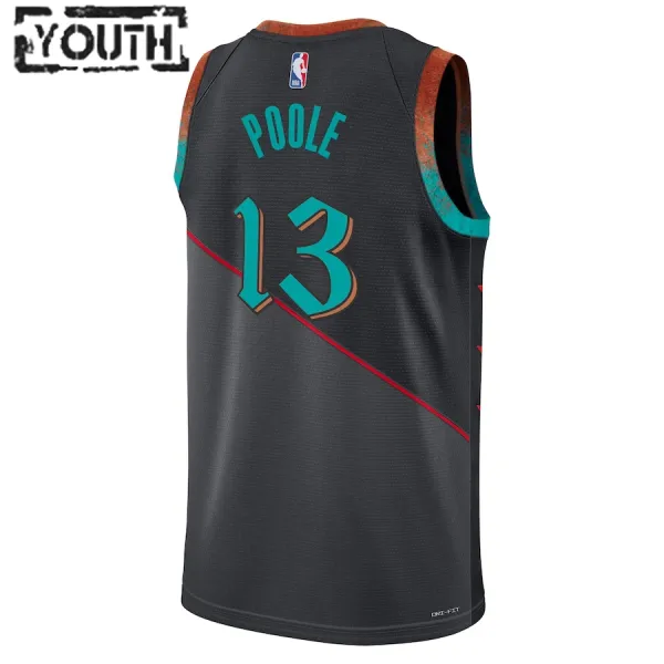 Nike Dječji Dres Washington Wizards Jordan Poole City Edition 2023/24 Swingman Crna