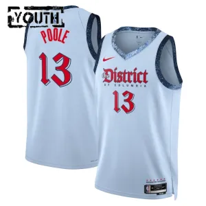 Nike Dječji Dres Washington Wizards Jordan Poole City Edition 2024/25 Swingman Plava