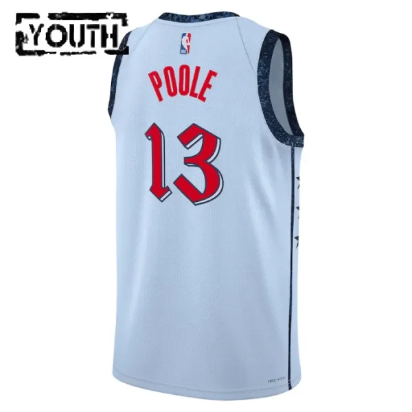 Nike Dječji Dres Washington Wizards Jordan Poole City Edition 2024/25 Swingman Plava