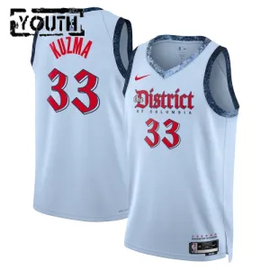 Nike Dječji Dres Washington Wizards Kyle Kuzma City Edition 2024/25 Swingman Plava