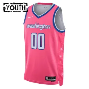 Nike Dječji Dres Washington Wizards Personalizacija City Edition 2022/23 Swingman RužIčasta