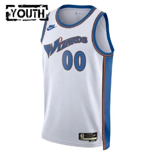 Nike Dječji Dres Washington Wizards Personalizacija Classic Edition 2022/23 Swingman Bijela