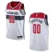 Nike Muški Dres Washington Wizards Personalizacija Association Edition Swingman Bijela