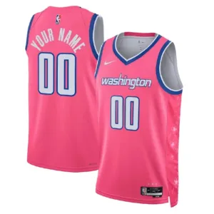 Nike Muški Dres Washington Wizards Personalizacija City Edition 2022/23 Swingman RužIčasta