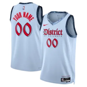 Nike Muški Dres Washington Wizards Personalizacija City Edition 2024/25 Swingman Plava