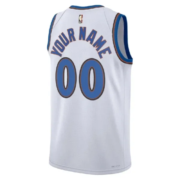 Nike Muški Dres Washington Wizards Personalizacija Classic Edition 2022/23 Swingman Bijela