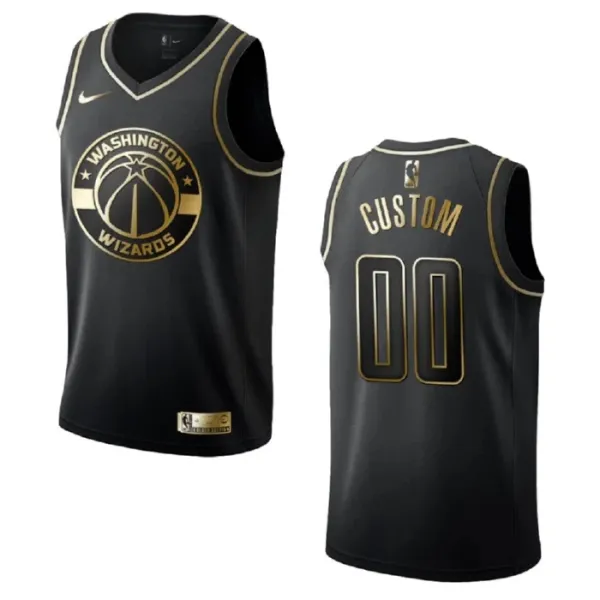 Nike Muški Dres Washington Wizards Personalizacija Golden Edition Swingman Crna Nike Muški Dres Washington Wizards Personalizacija Golden Edition Swingman Crna