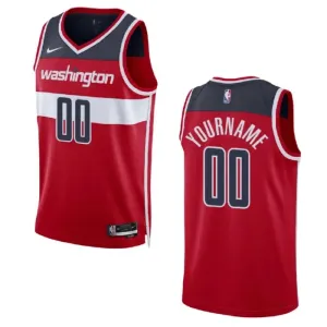 Nike Muški Dres Washington Wizards Personalizacija Icon Edition Swingman Crvena