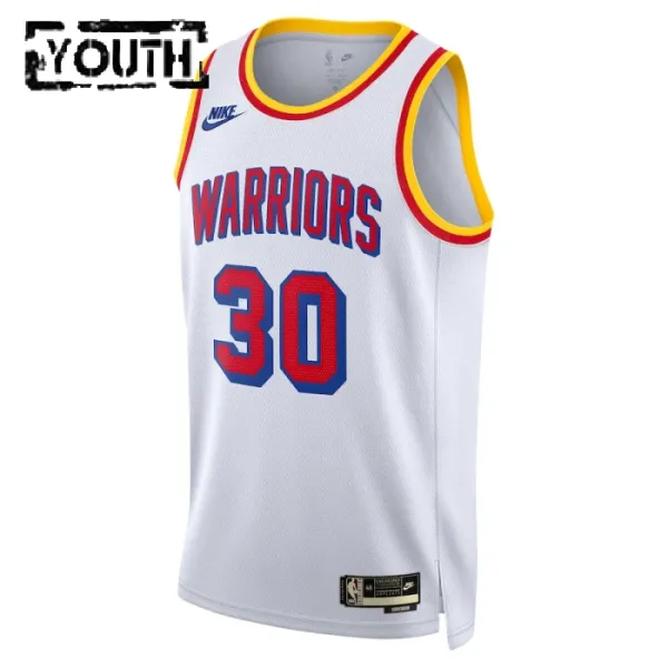 Nike Dječji Dres Golden State Warriors Stephen Curry Classic Edition 2024/25 Swingman Bijela