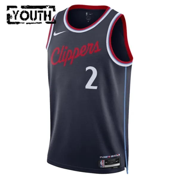 Nike Dječji Dres LA Clippers Kawhi Leonard Icon Edition 2024/25 Swingman Navy