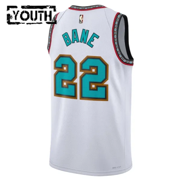 Nike Dječji Dres Memphis Grizzlies Desmond Bane Classic Edition 2024/25 Swingman Bijela