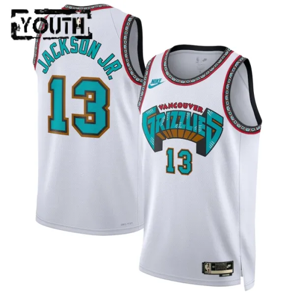 Nike Dječji Dres Memphis Grizzlies Jaren Jackson JR Classic Edition 2024/25 Swingman Bijela Nike Dječji Dres Memphis Grizzlies Jaren Jackson JR Classic Edition 2024/25 Swingman Bijela