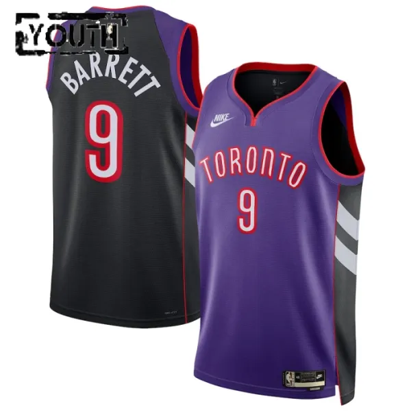 Nike Dječji Dres Toronto Raptors RJ Barrett Classic Edition 2024/25 Swingman Ljubičasta Nike Dječji Dres Toronto Raptors RJ Barrett Classic Edition 2024/25 Swingman Ljubičasta