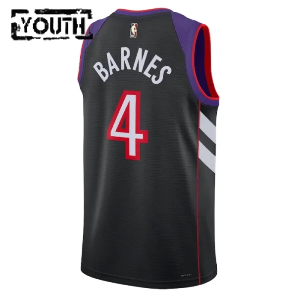 Nike Dječji Dres Toronto Raptors Scottie Barnes Classic Edition 2024/25 Swingman Ljubičasta