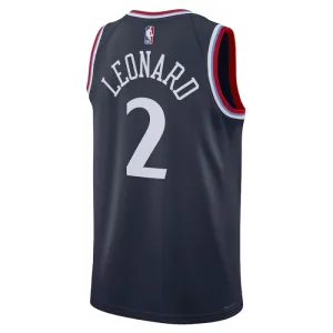 Nike Muški Dres LA Clippers Kawhi Leonard Icon Edition 2024/25 Swingman Navy