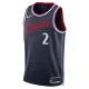 Nike Muški Dres LA Clippers Kawhi Leonard Icon Edition 2024/25 Swingman Navy