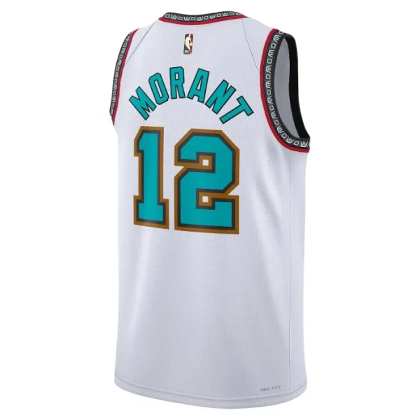 Nike Muški Dres Memphis Grizzlies Ja Morant Classic Edition 2024/25 Swingman Bijela