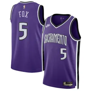 Nike Muški Dres Sacramento Kings De Aaron Fox Classic Edition 2024/25 Swingman Ljubičasta