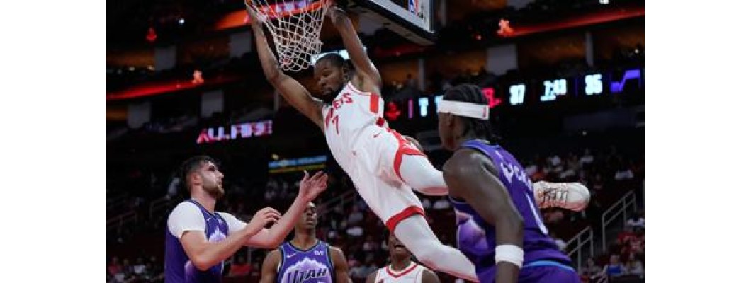 Kevin Durant imao je briljantan debi za Houston Rocketse Kevin Durant imao je briljantan debi za Houston Rocketse