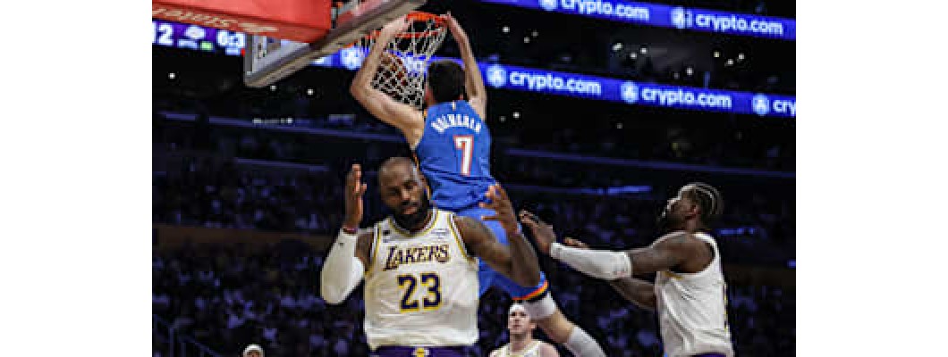 Oklahoma City Thunderova potpuna dominacija ostavila je njihove protivnike bez ikakve šanse za uzvrat Oklahoma City Thunderova potpuna dominacija ostavila je njihove protivnike bez ikakve šanse za uzvrat